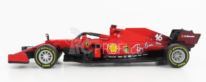 Bburago Ferrari F1 Sf21 Team Scuderia Ferrari Mission Winnow N 16 1:43, červená