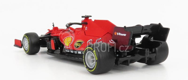 Bburago Ferrari F1 Sf21  Team Scuderia Ferrari Mission Winnow N 16 Season 2021 Charles Leclerc 1:43 Red