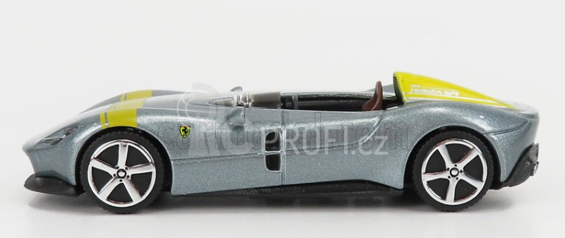 Bburago Ferrari Monza SP1 1:43 stříbrná