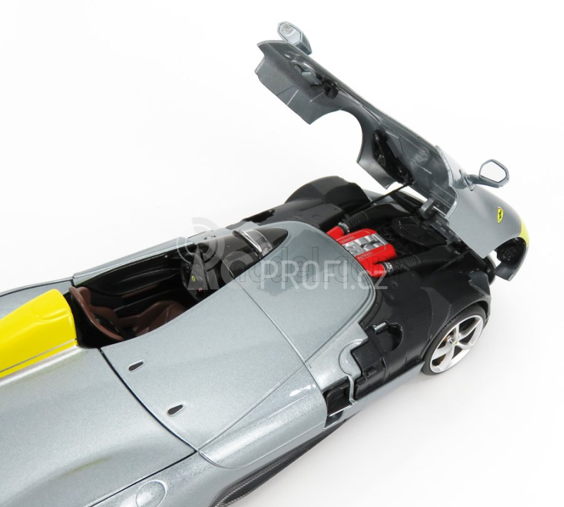 Bburago Ferrari Monza Sp1 2018 1:18 Silver