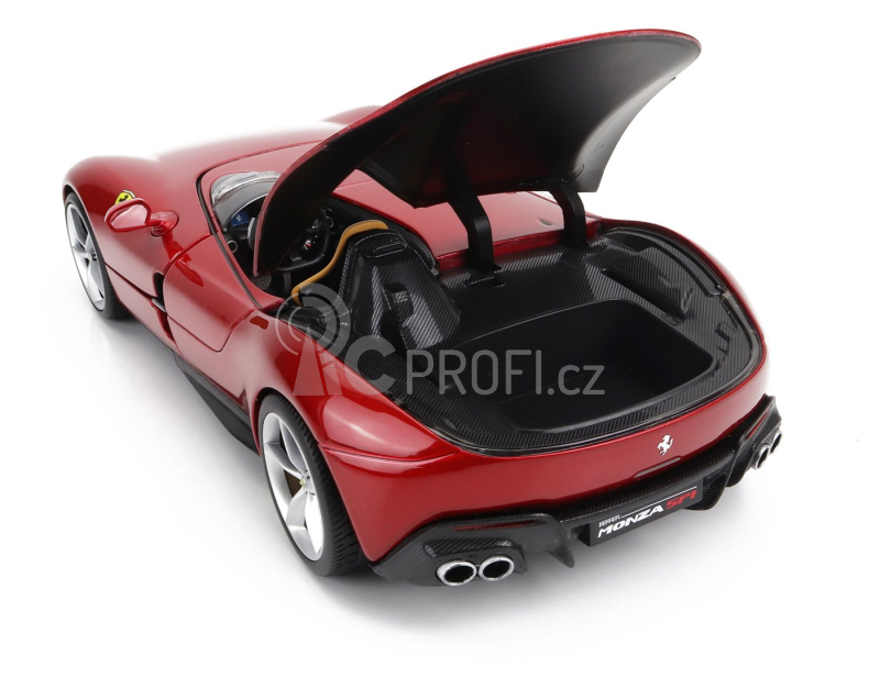 Bburago Ferrari Monza Sp1 2018 - Exclusive Carmodel 1:18 Red Met