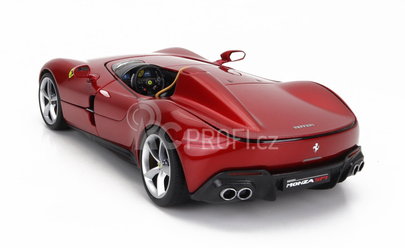 Bburago Ferrari Monza Sp1 2018 - Exclusive Carmodel 1:18 Red Met