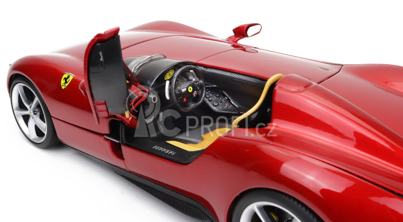 Bburago Ferrari Monza Sp1 2018 - Exclusive Carmodel 1:18 Red Met