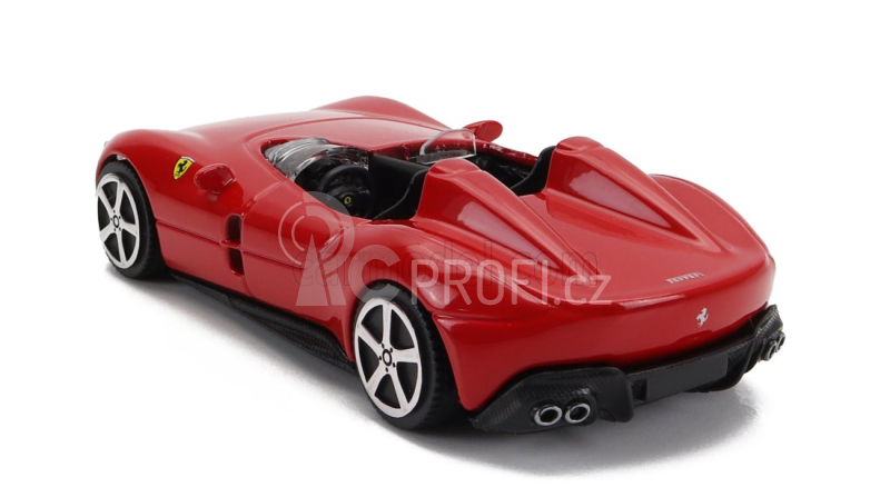 Bburago Ferrari Monza Sp2 2018 1:43 Rosso Corsa Červená