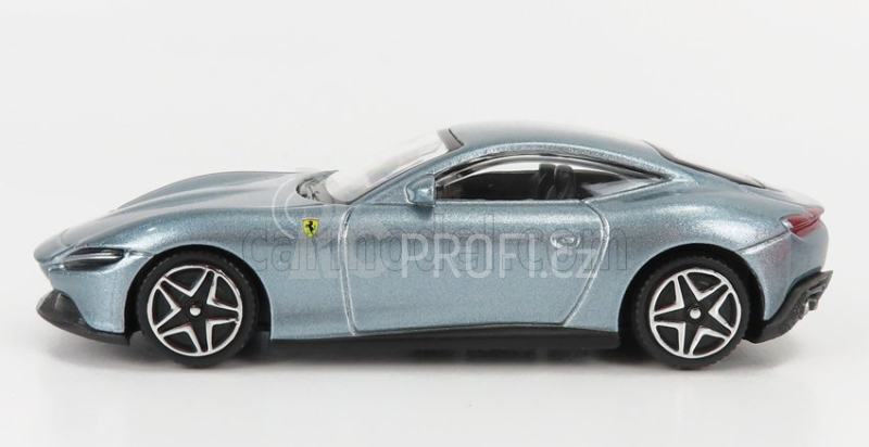 Bburago Ferrari Roma 1:43 stříbrná metalíza