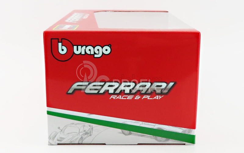 Bburago Ferrari SF90 Spider 1:18 žlutá metalíza