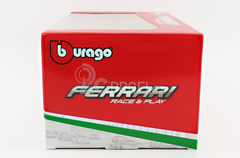 Bburago Ferrari SF90 Spider 1:18 žlutá metalíza