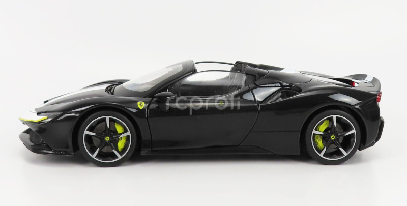 Bburago Ferrari Sf90 Stradale Spider Assetto Fiorano 2019 1:18 Black