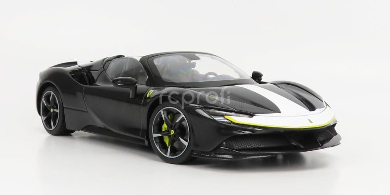 Bburago Ferrari Sf90 Stradale Spider Assetto Fiorano 2019 1:18 Black