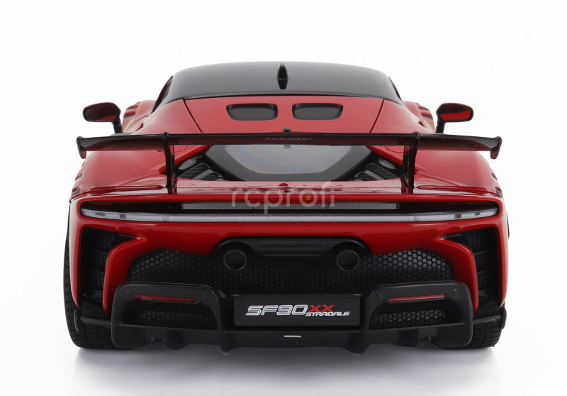 Bburago Ferrari Sf90 Xx Stradale 2024 1:18 Rosso Corsa - Červená Černá