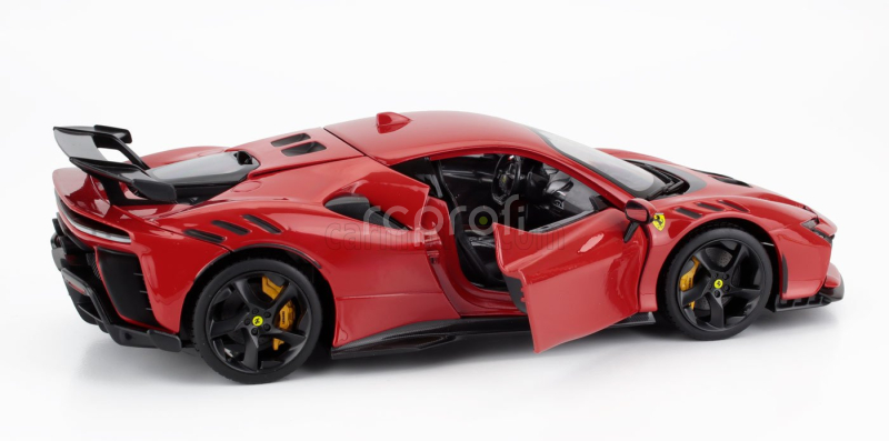 Bburago Ferrari Sf90 Xx Stradale 2024 1:18 Rosso Corsa - Červená Černá