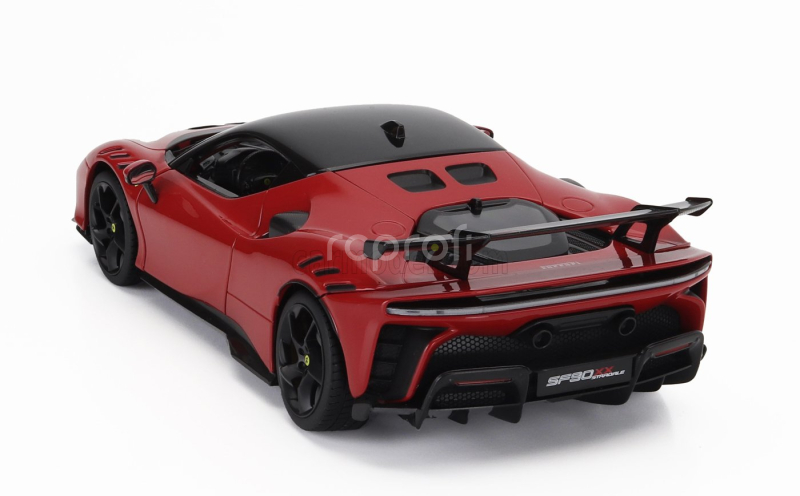 Bburago Ferrari Sf90 Xx Stradale 2024 1:18 Rosso Corsa - Červená Černá