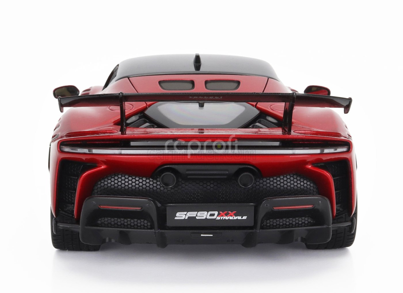 Bburago Ferrari Sf90xx Stradale 2024 1:18 Rosso Magma - Červená S Černou