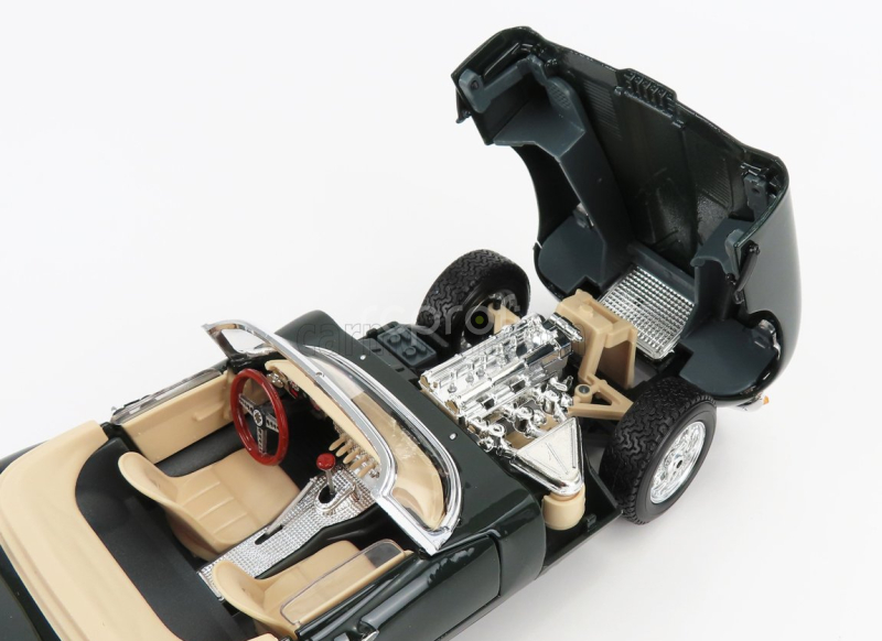 Bburago Jaguar E-type Spider 1961 1:18 Zelená