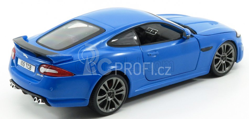 Bburago Jaguar Xkr-s Coupe 2011 1:24 Blue Met