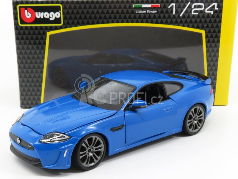 Bburago Jaguar Xkr-s Coupe 2011 1:24 Blue Met