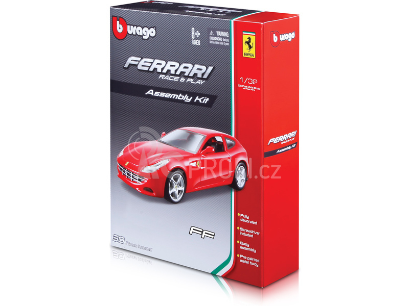 Bburago Kit Ferrari Enzo 1:32 červená
