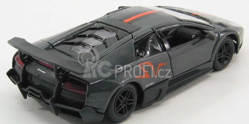Bburago Lamborghini Murciélago LP 670-4 SV 1:24 China LE šedá metalíza