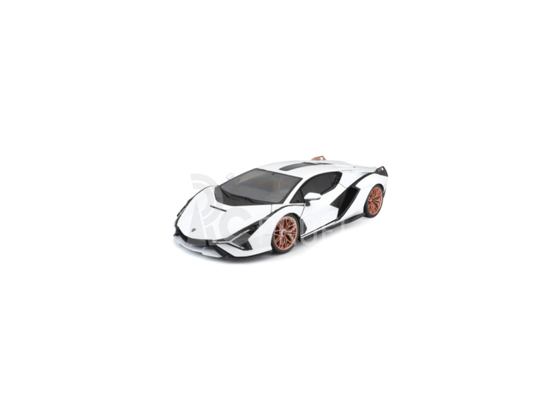 Bburago Lamborghini Sián FKP 37 1:18 bílá