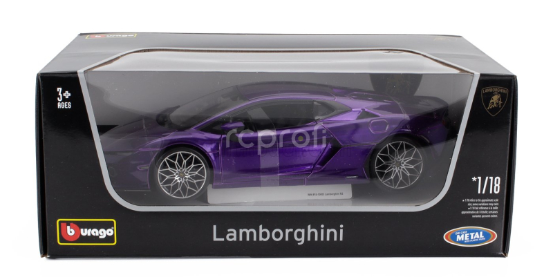 Bburago Lamborghini Temerario 2024 1:18 Purple