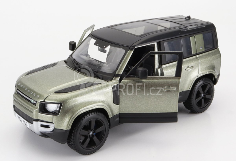 Bburago Land Rover Defender 110 1:24 zelená