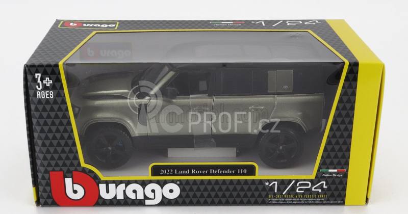 Bburago Land Rover Defender 110 1:24 zelená