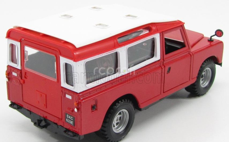Bburago Land rover Land Rover 110 1976 1:24 Červená Bílá