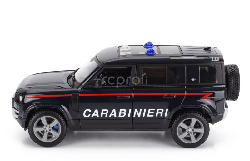 Bburago Land rover New Defender 110 Carabinieri 2022 1:24 Blue