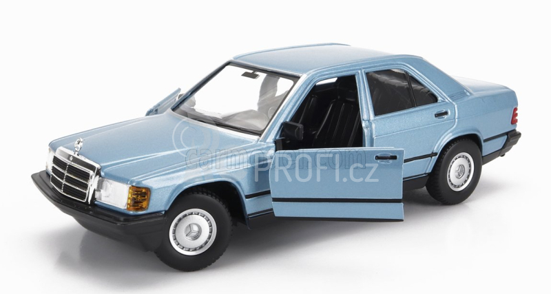 Bburago Mercedes benz 190e 1984 1:24 Diamantově Modrá