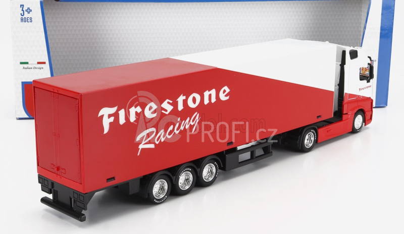 Bburago Mercedes Benz Actros Gigaspace 1:43 Falken Tires