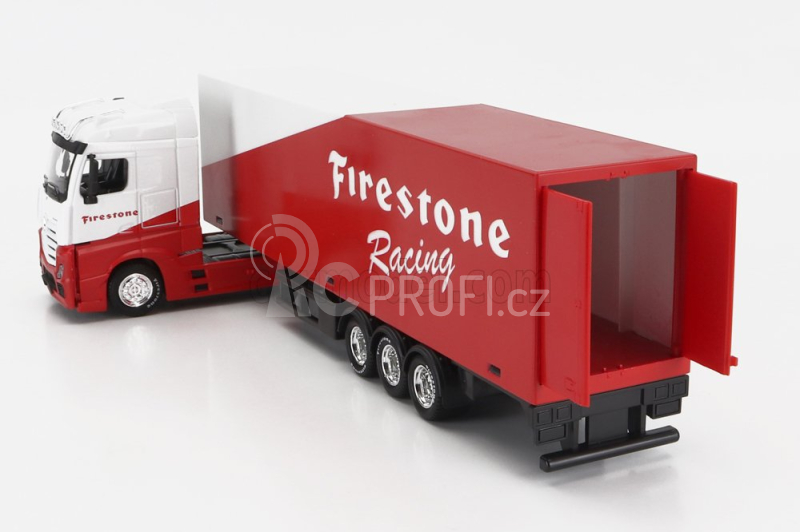 Bburago Mercedes Benz Actros Gigaspace 1:43 Falken Tires