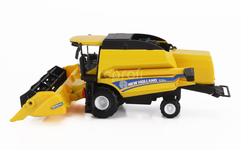 Bburago New holland Mietitrebbia Gommata Harvester 2020 1:50 Žlutá Šedá