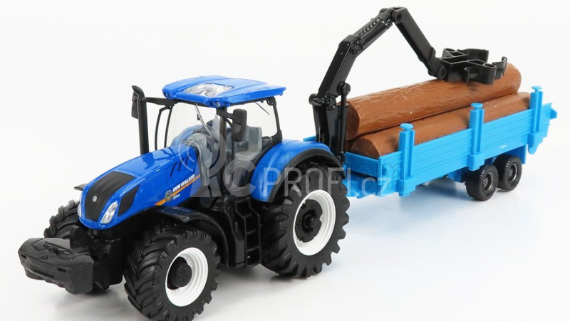 Bburago New Holland T7.315 s doplňky (dárkové balení)