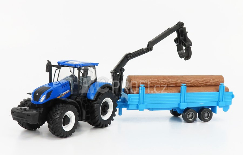 Bburago New Holland T7.315 s doplňky (dárkové balení)