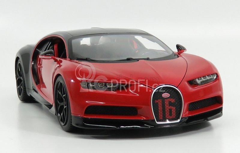 Bburago Plus Bugatti Chiron Sport 1:18 červená