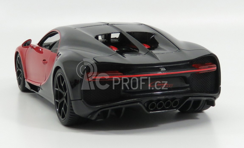 Bburago Plus Bugatti Chiron Sport 1:18 červená