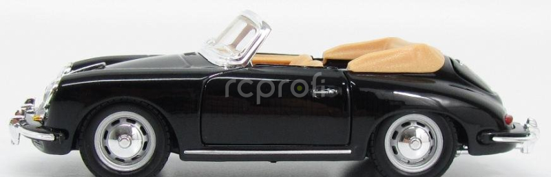 Bburago Porsche 356b Cabriolet 1961 1:24 Black