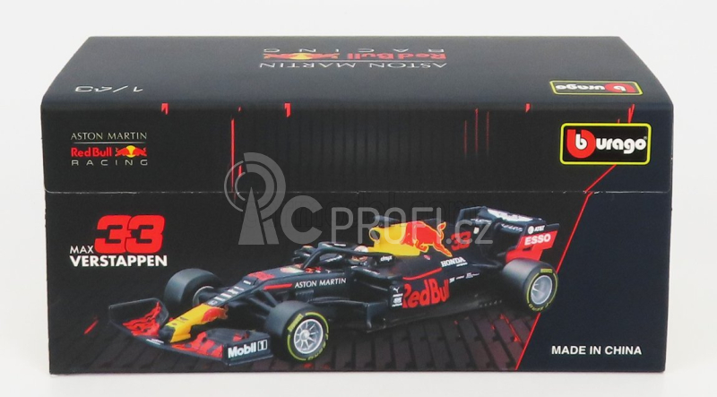 Bburago Red bull F1 Rb16 Honda Team Aston Martin N 33 1:43, tmavě modrá