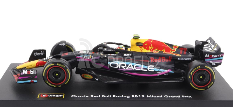 Bburago Red bull F1 Rb19 Team Oracle Red Bull Racing N 11 1:43, tmavě modrá