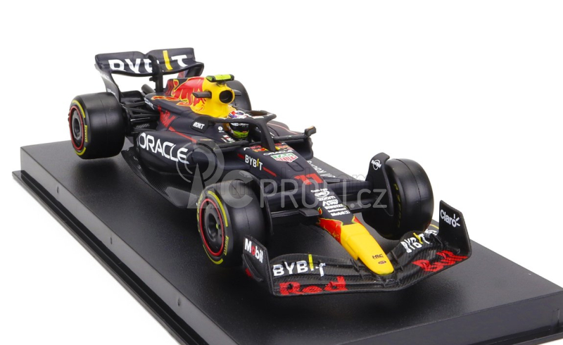 Bburago Red bull F1 Rb19 Team Oracle Red Bull Racing N 11 1:43, tmavě modrá