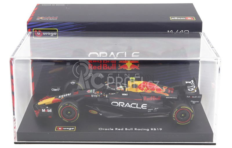 Bburago Red bull F1 Rb19 Team Oracle Red Bull Racing N 11 1:43, tmavě modrá