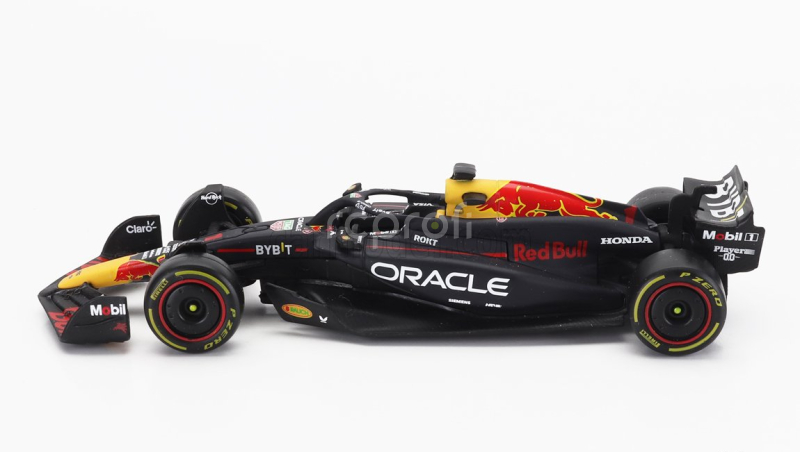 Bburago Red bull F1  Rb20 Team Oracle Red Bull Racing N 1 World Champion Season 2024 Max Verstappen 1:43 Modrá Žlutá Červená