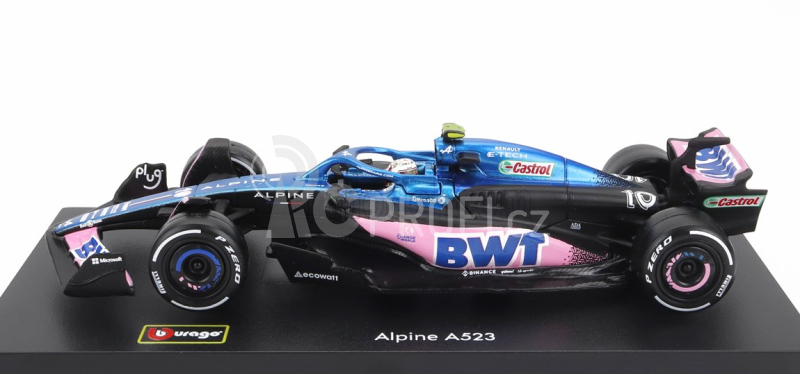 Bburago Renault F1 A523 Team Bwt Alpine F1 N 10 1:43, modrá