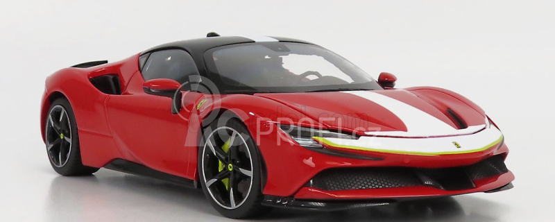 Bburago Signature Ferrari SF90 Stradale Assetto Fiorano 1:18 červená