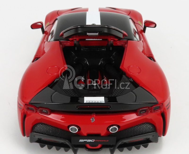 Bburago Signature Ferrari SF90 Stradale Assetto Fiorano 1:18 červená