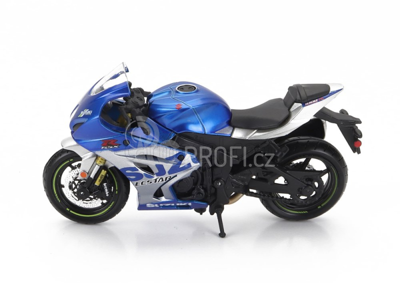 Bburago Suzuki Gsx-r1000 R 2021 1:18 Modrá Stříbrná