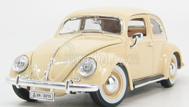 Bburago Volkswagen Käfer-Beetle 1955 1:18 krémová