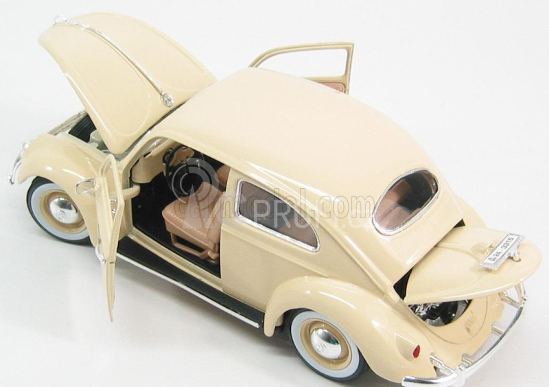 Bburago Volkswagen Käfer-Beetle 1955 1:18 krémová