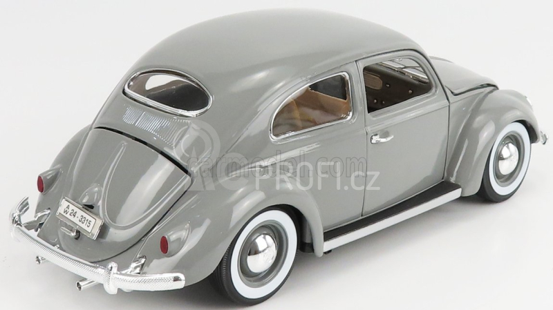 Bburago Volkswagen Käfer-Beetle 1955 1:18 stříbrná