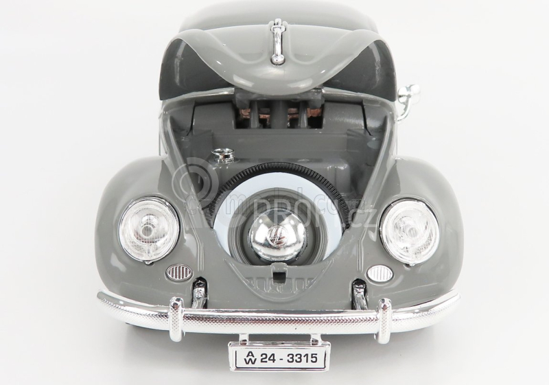 Bburago Volkswagen Käfer-Beetle 1955 1:18 stříbrná